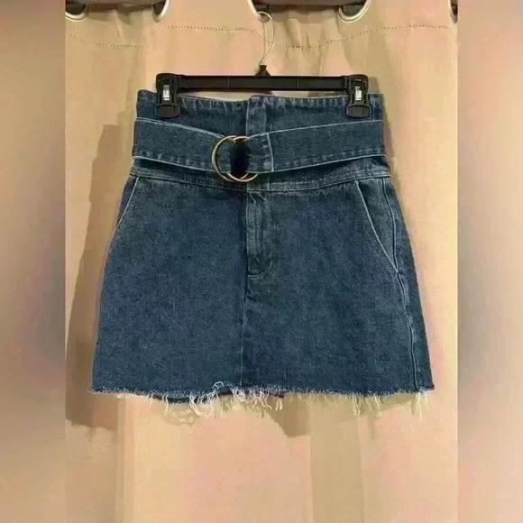 Honey Punch Dresses & Skirts - Women’s Honey Punch Denim Skirt